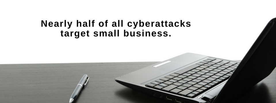 Nearly half of all cyberattacks target small business